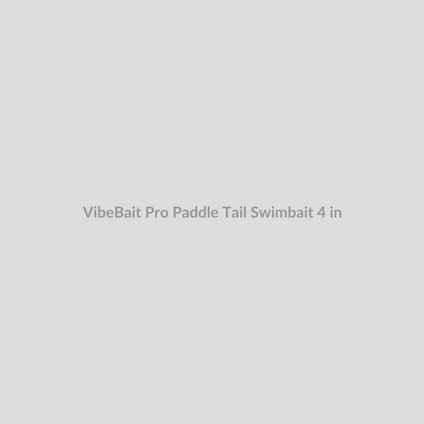 VibeBait Pro Paddle Tail Swimbait 4 in
